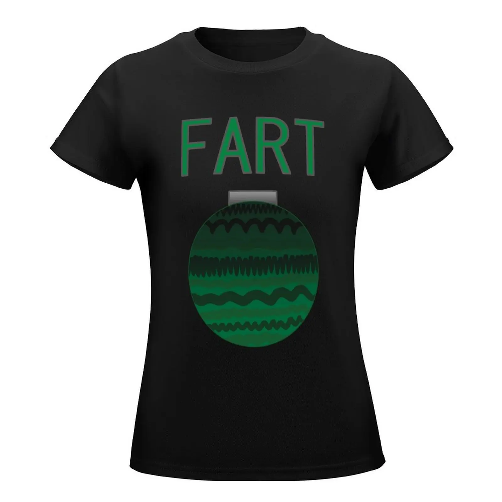 FART T-Shirt Blouse tops aesthetic clothes Short sleeve tee clothes for Women