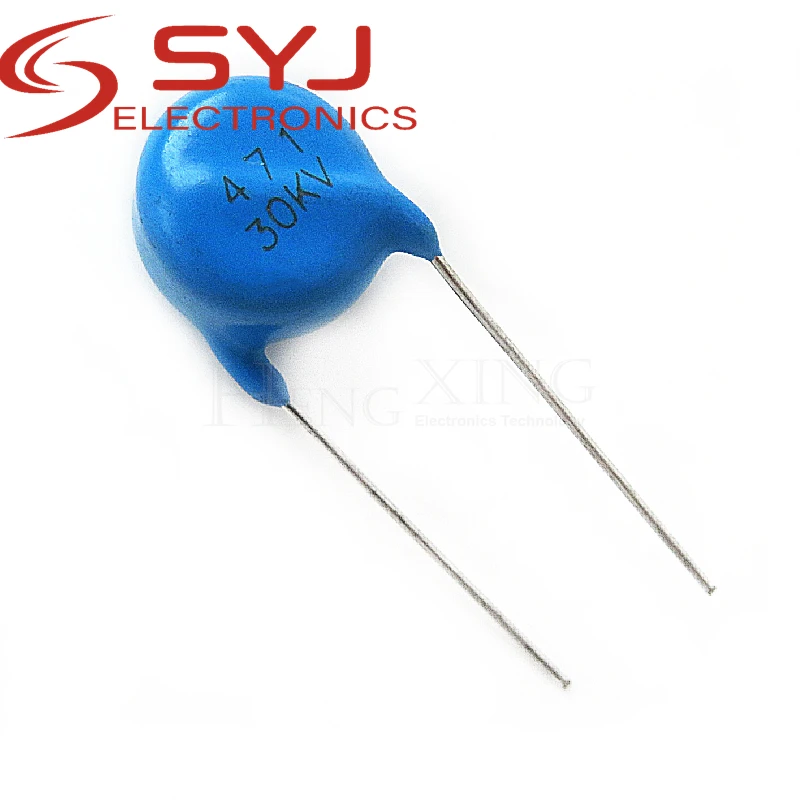 5piece 471/30KV Y5T 471K30KV 471 30KV 470PF30KV High Voltage Ceramic Chip Ceramic Capacitors