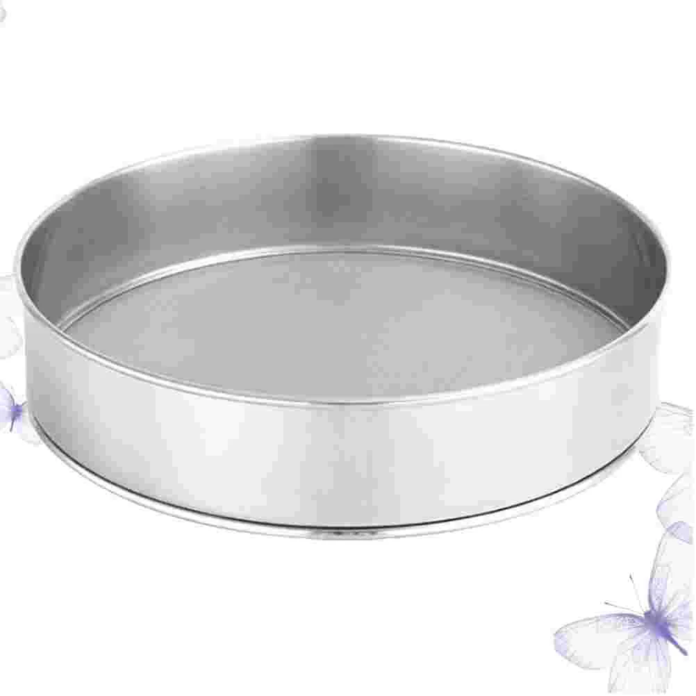 Mesh Strainer Flour Sieve Sifting Handheld Cake Baking Filter Sifter Powdered Sugar Net