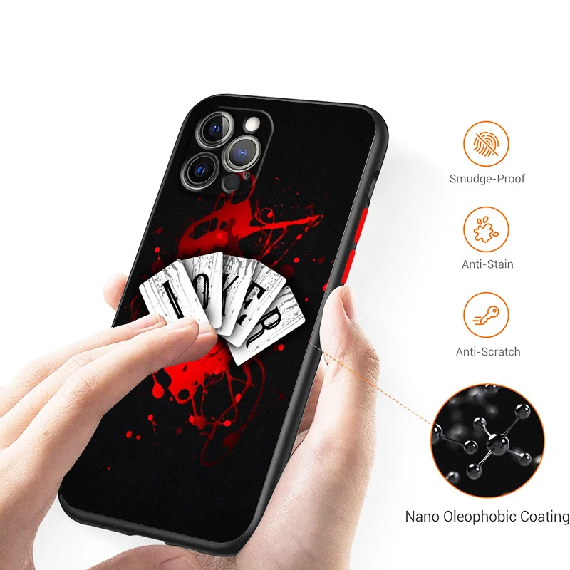 Bad Guy Cool jokers For iPhone 15 14 13 12 Mini 11 XS Pro Max X XR 8 7 6 Plus Frosted Translucent Phone Case