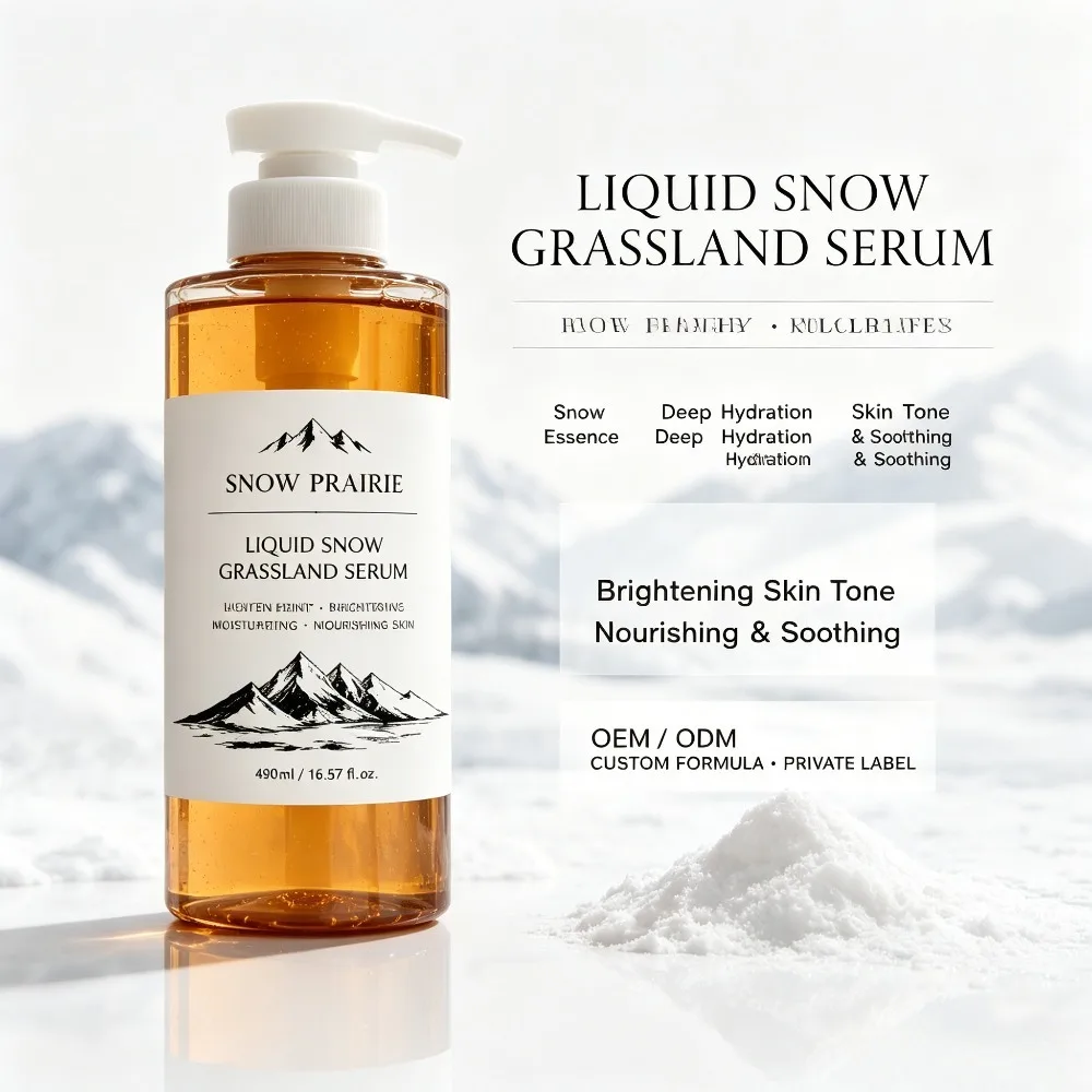 490ml-snow-prairie-liquid-snow-grassland-serum-lighten-print-brightening-moisturizing-nourishing-skin-oem