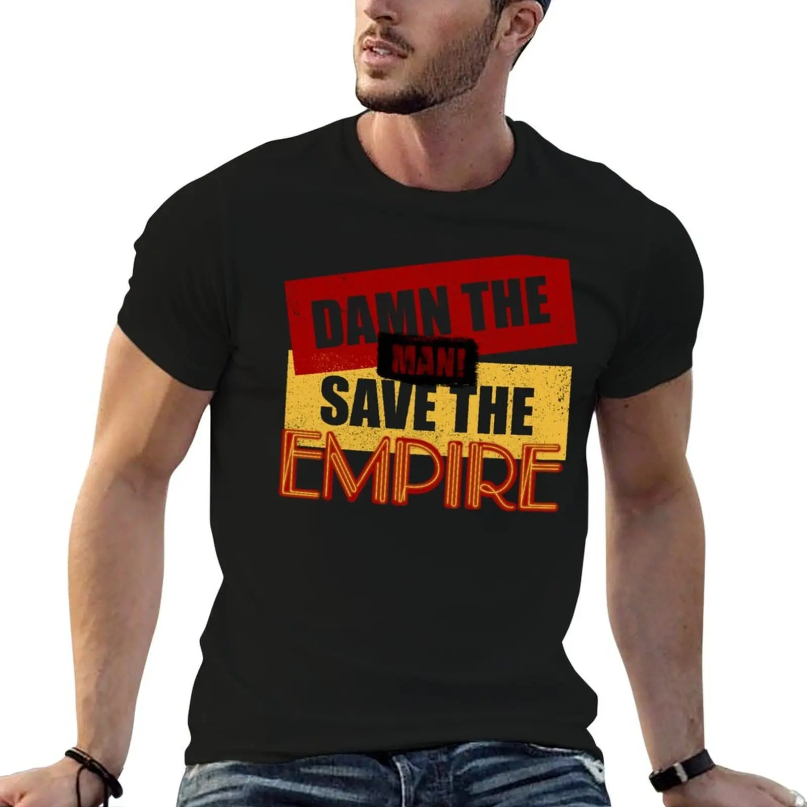 

Damn The Man, Save The Empire - Empire Records T-Shirt cotton tshirt 100% anime t shirts oversize man t shirt graphic T-shirt