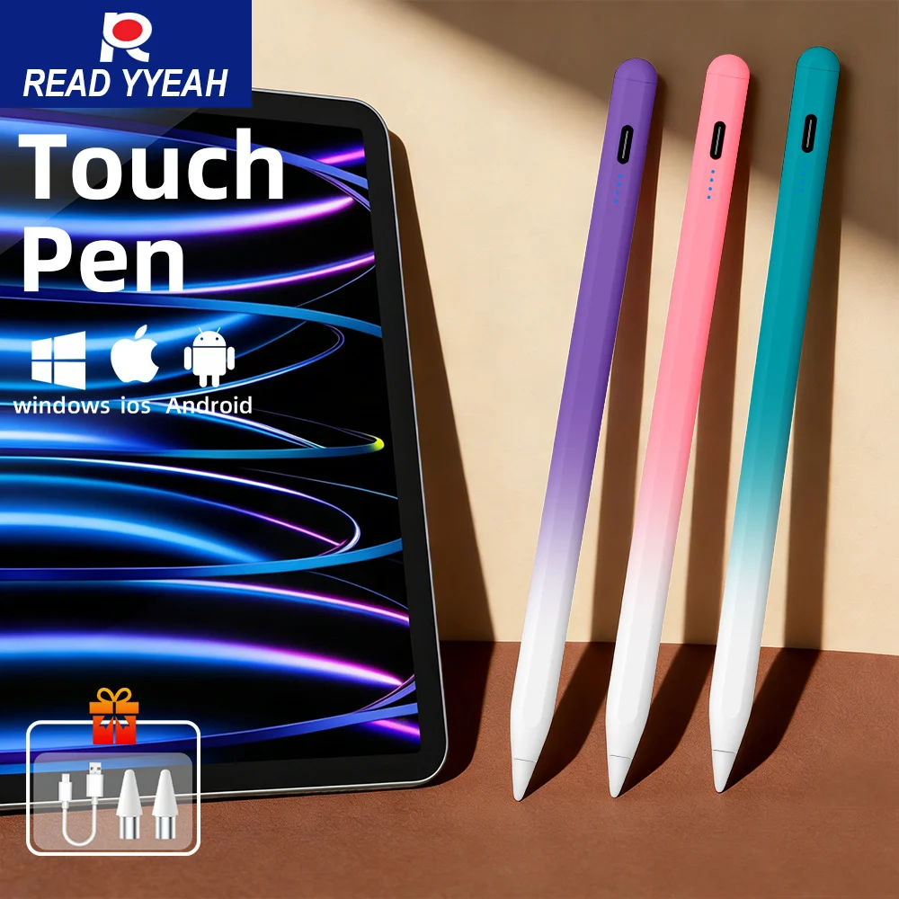 

Universal Stylus Pen With Magnetic Suction For Android IOS Windows For iPad Apple Samsung Xiaomi Phone Tablets Stylus Pen