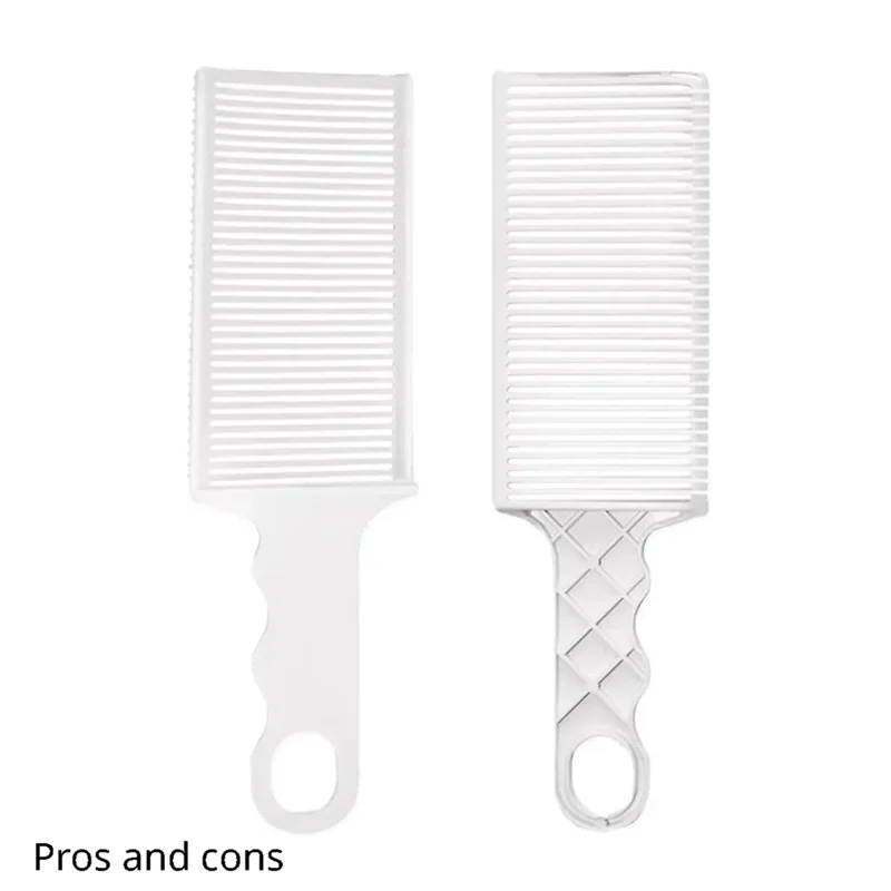 Peigne de coupe professionnel pour barbier A56X, peigne de coupe hybride à dessus plat, brosse dégradée résistante à la chaleur pour hommes, outils de coiffure pour Salon