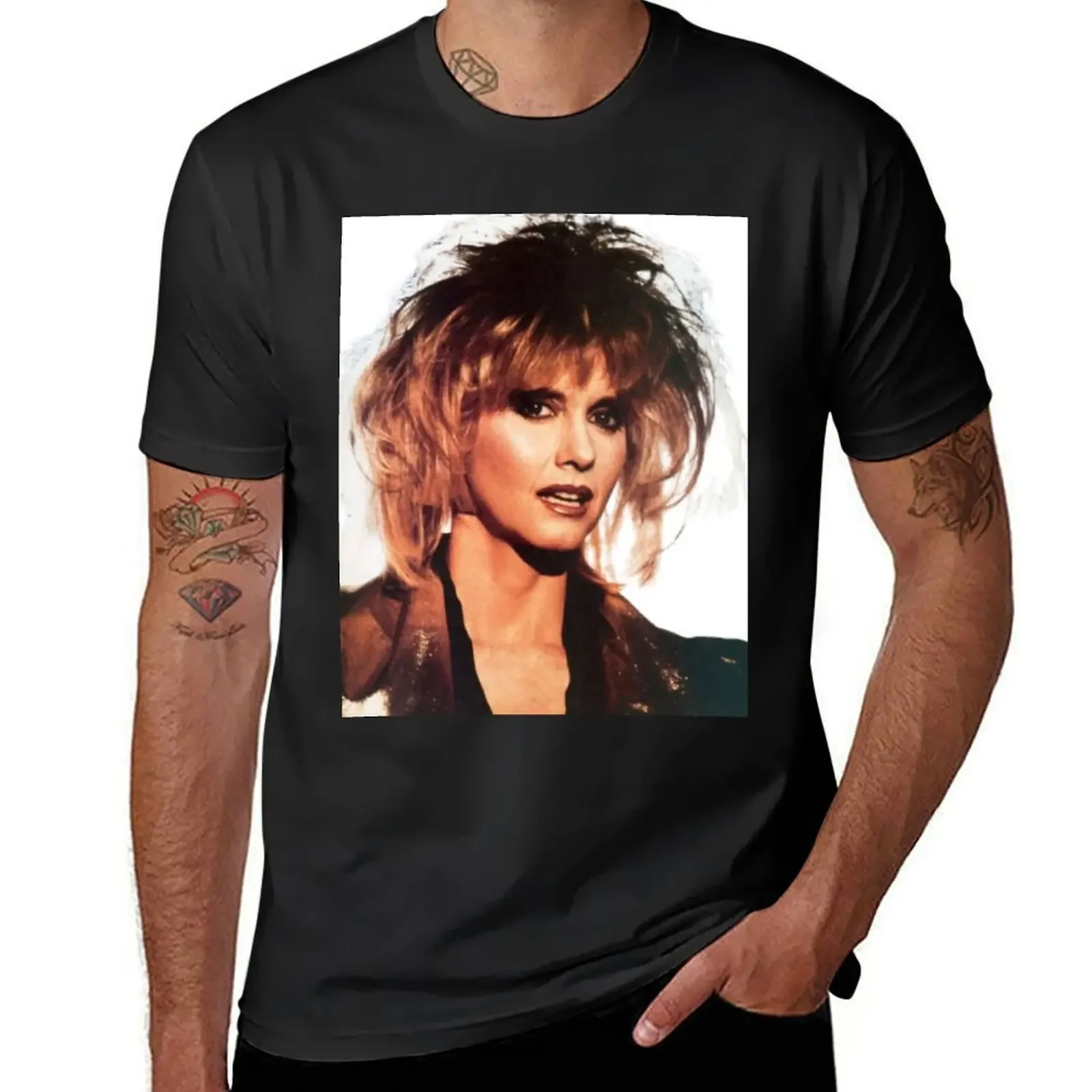 

Olivia Newton-John - I Honestly Love You Graphic T-Shirt topping Clothing oversized tees men tshirt