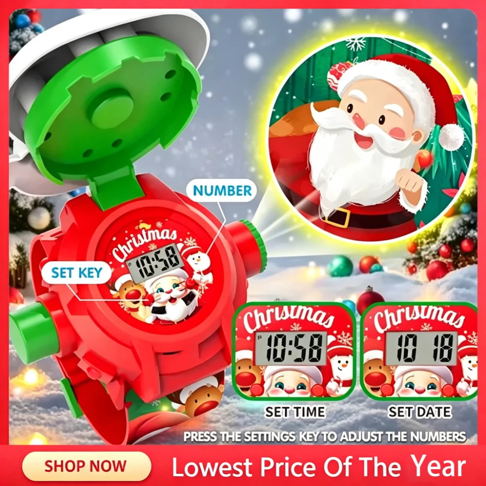 Jam Tangan Proyeksi Natal, Mai - Kids Educational Watch ulasan dan harga