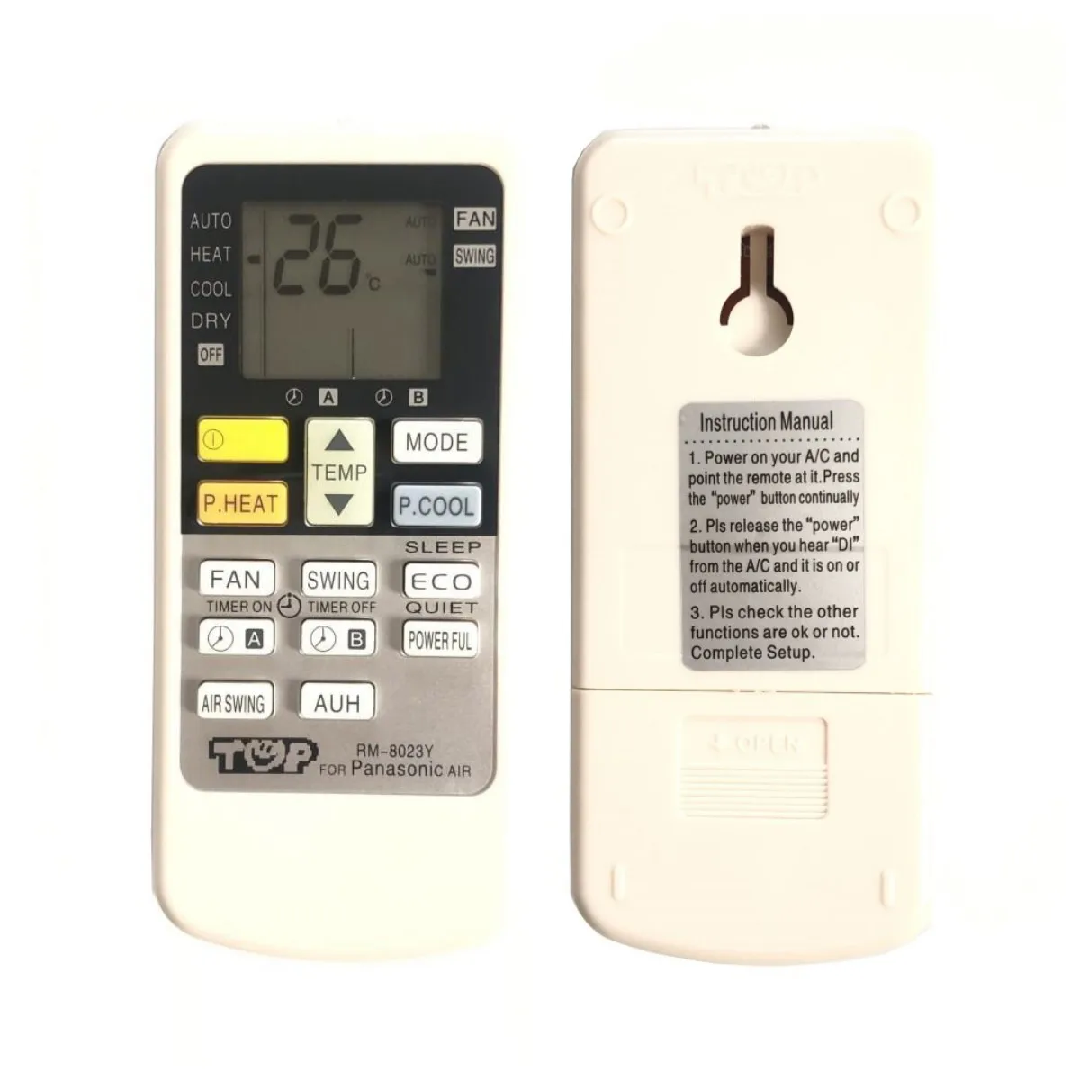 New intelligent air conditioning remote control for Panasonic national RM-8023yCWA75C2712, A75C3623 A75C3297 CWA75C2713 a75c2713