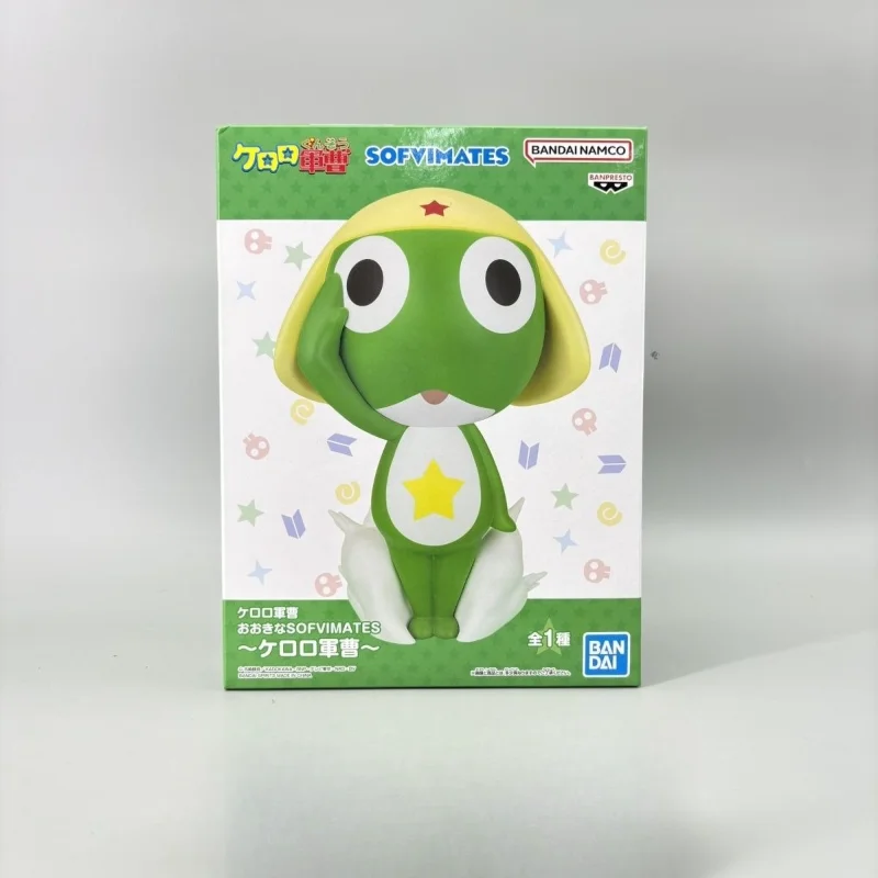 

В наличии 100% подлинная и неоткрытая Bandai Banpresto Sergeant Frog Keroro Gunsou Настольное украшение Коллекционная фигурка 18 см игрушка