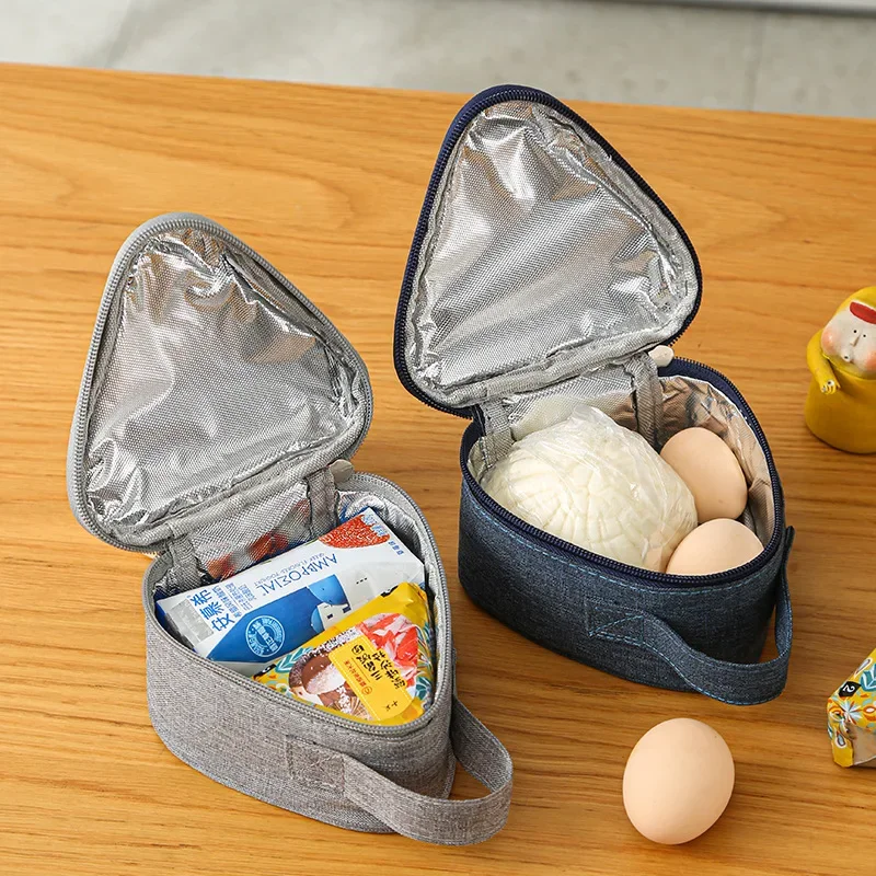 

Student Lunch Box Travel Mini Snack Bag Leak Proof Insulated Picnic Tote Sack Portable Storage Bag Children's Lunch Box Outings