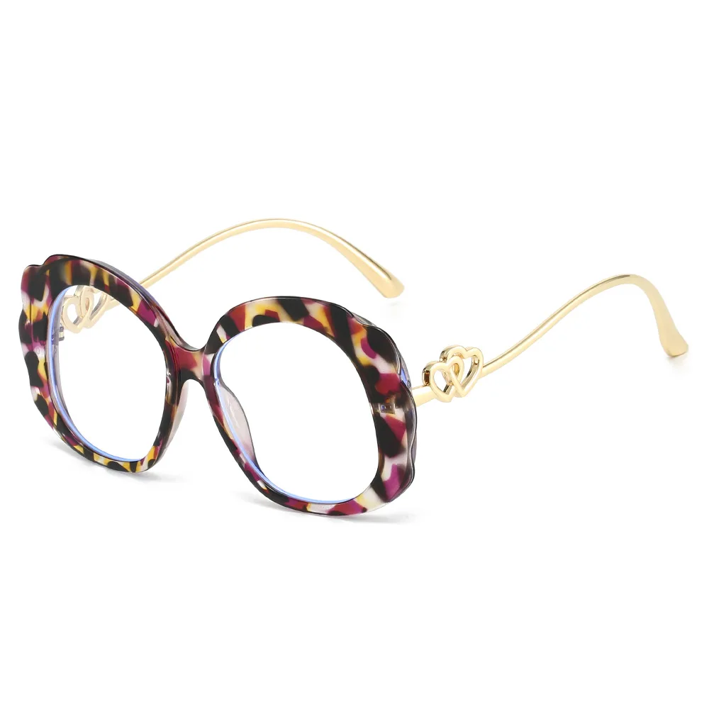 

Luxury Brand Design Reading Glasses For Women Optical Lenses With 0° Transparent Lens Men's Eyeglasses Eyewear