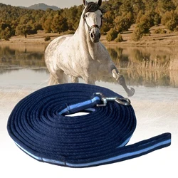 8m Horse Lead Rope Lunge Line Strong Thickened Dog Horse Training Leash Thickened Heavy Duty Strong Obedience Recall Rope