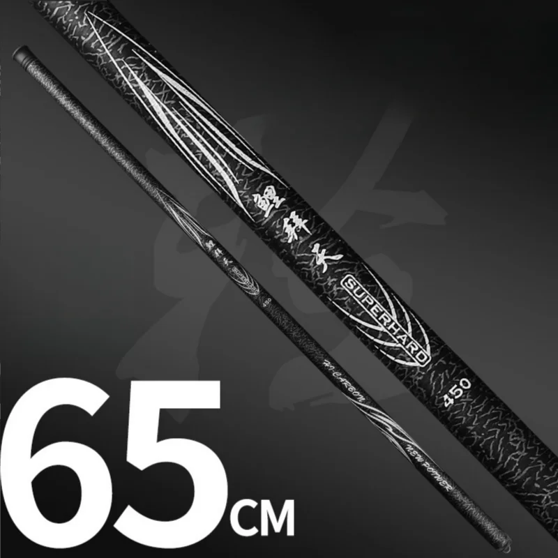 2.7/3.6/4.5/5.4/6.3/7.2M High Quality Carbon Super Light Fishing Rod Positionable Fiber Telescopic Handle Stream Pole Travel Car