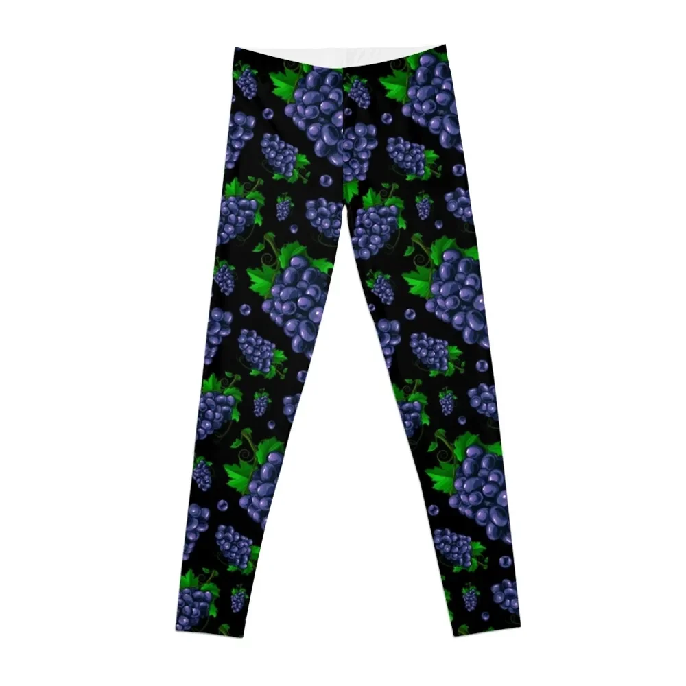 

Veggiephile - Grapes Leggings sport set gym's sportswear Womens Leggings