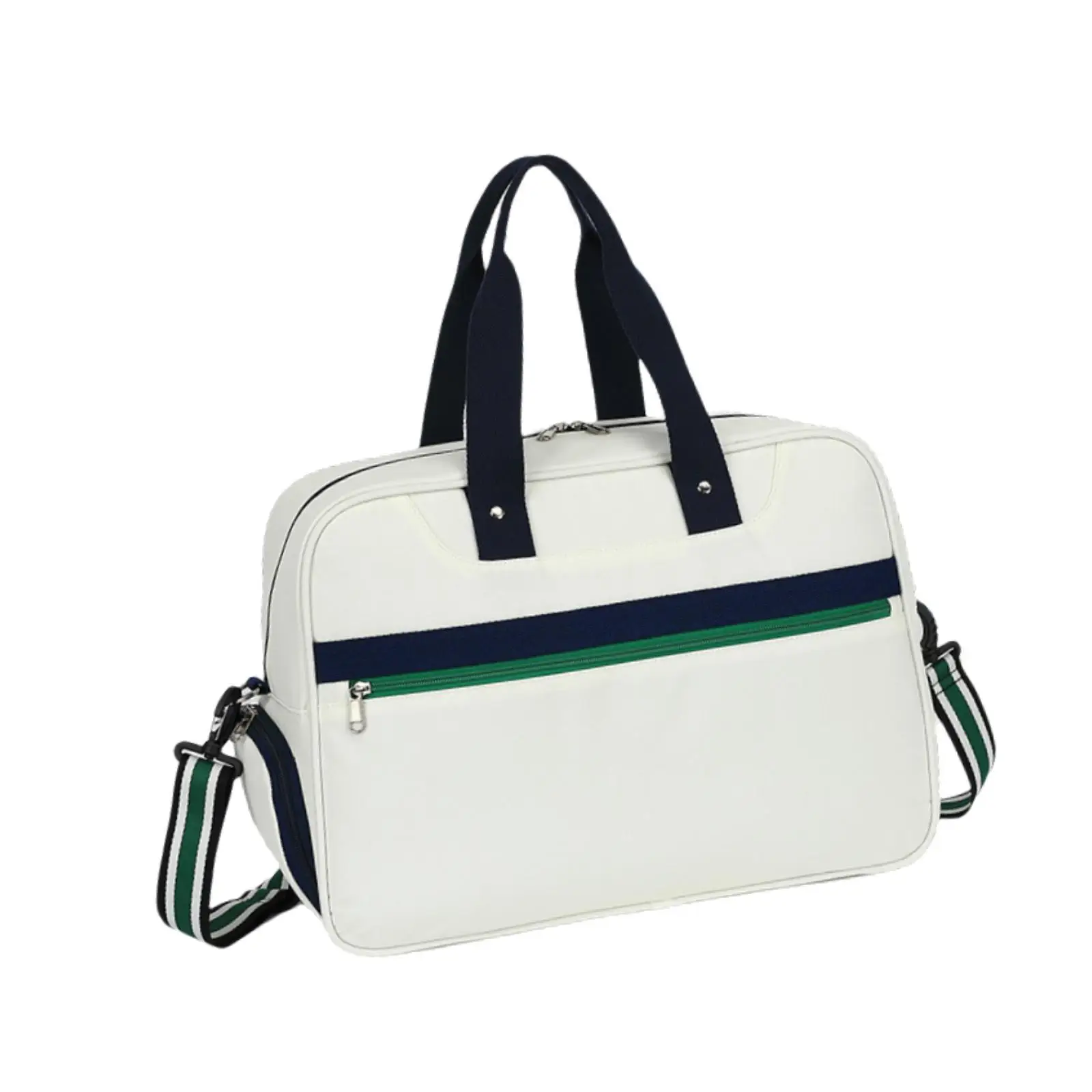 Tennis Bag with Shoe Compartment Large Capacity for Women Men Adjustable