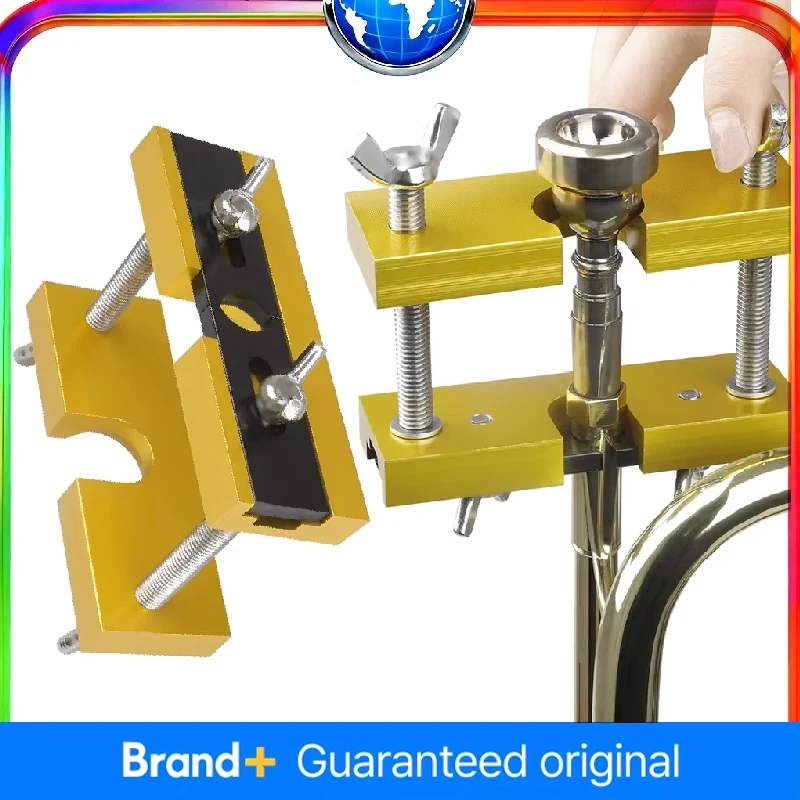 

﻿ Съемник мундштука для трубы для роговой трубы, тромбона, эуфония, средство для удаления рта, инструменты для извлечения, аксессуары для духовых инструментов из латуни