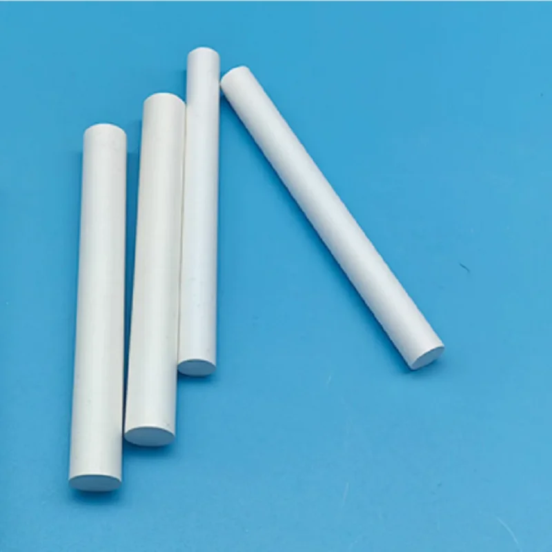 Customized High Purity Rod Solid 95% 99% alumina ceramic Rod bar Shaft