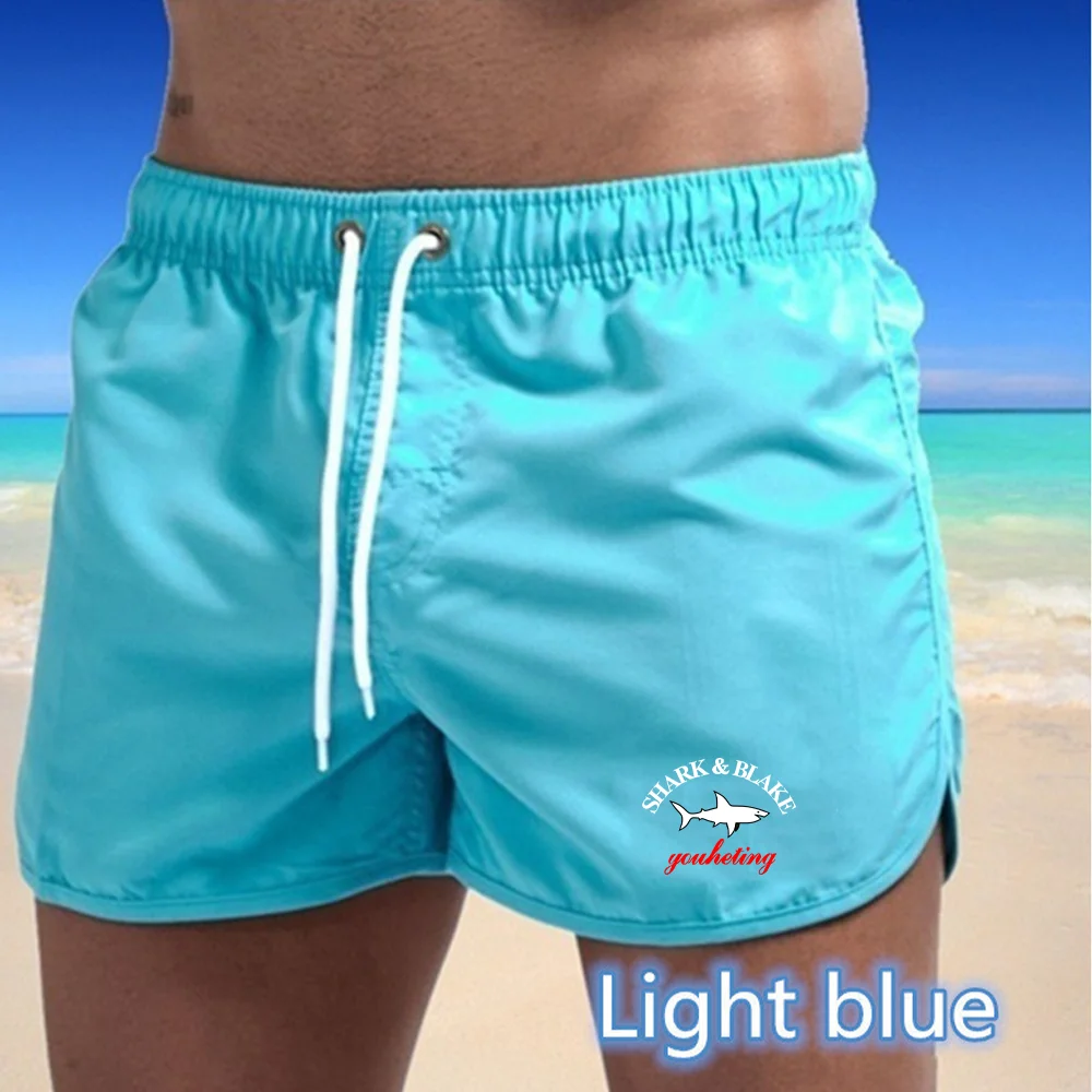 Summer Men\'s Swim Sports Swimwear Man Swimsuit Swimming Trunks Sexy Beach Shorts Surf Board Male Clothing Pants