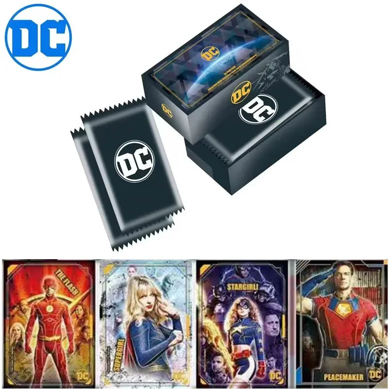 Genuine Marvel DC Star Diamond Card Iron Man SpiderMan Captain America Rare Anime Movie Character Collection Card Kids Toys Gift