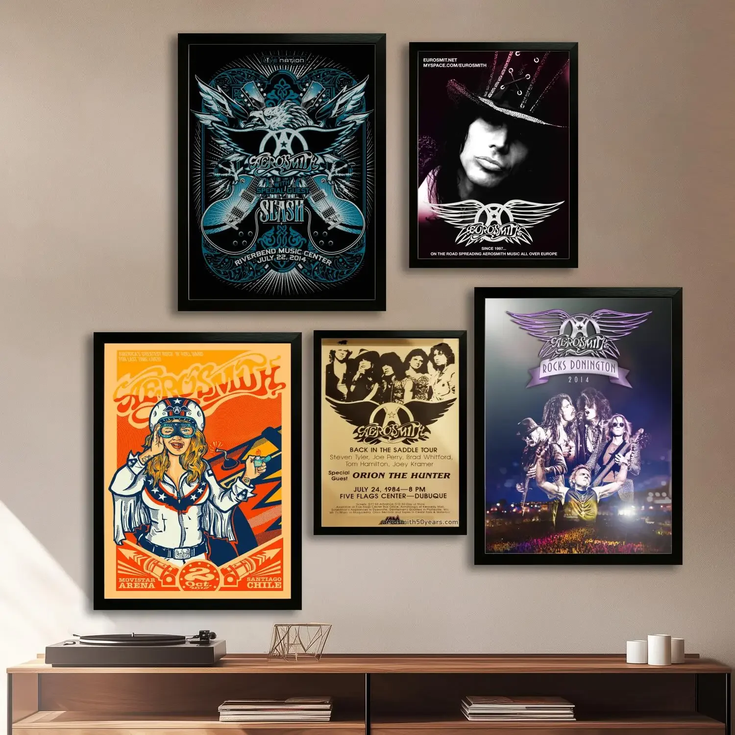 

Холст Aerosmith Band, художественный постер и настенное искусство, печать с изображением, современный декор для семейной спальни, декоративная живопись