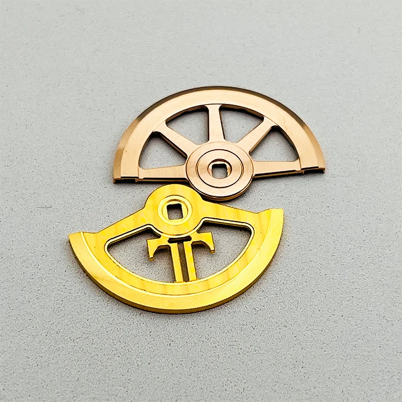 Mod 8215 8200 8205 Movement High Quality Gold Rose Automatic Hammer Rotor Pendulum Weight Watch Mechanical Repair Parts