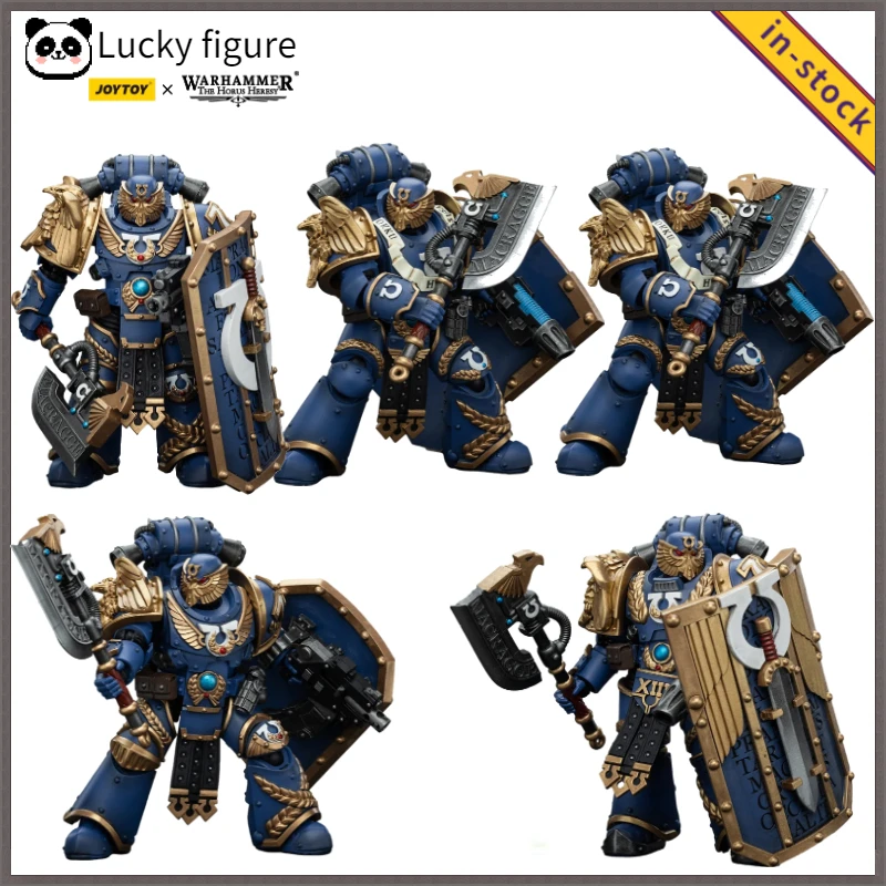 Action Figure JOYTOY Warhammer 40K 1/18 Ultramarines Remus Ventanus Invictarus Suzerain Squad Model Anime Toys in Stock