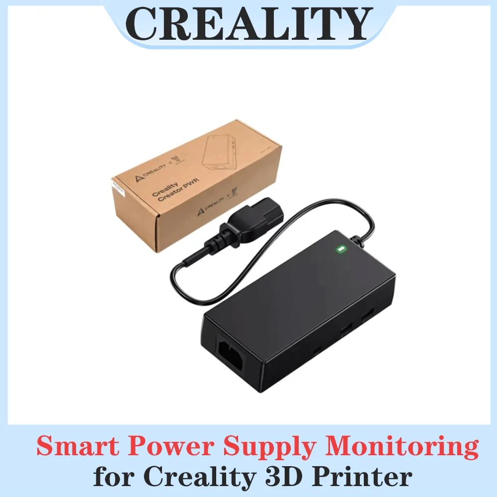 

Creality Creator PWR Smart Power Supply for 3D Printer with Real-Time Monitoring And Auto Shutdown Feature Smart Protection