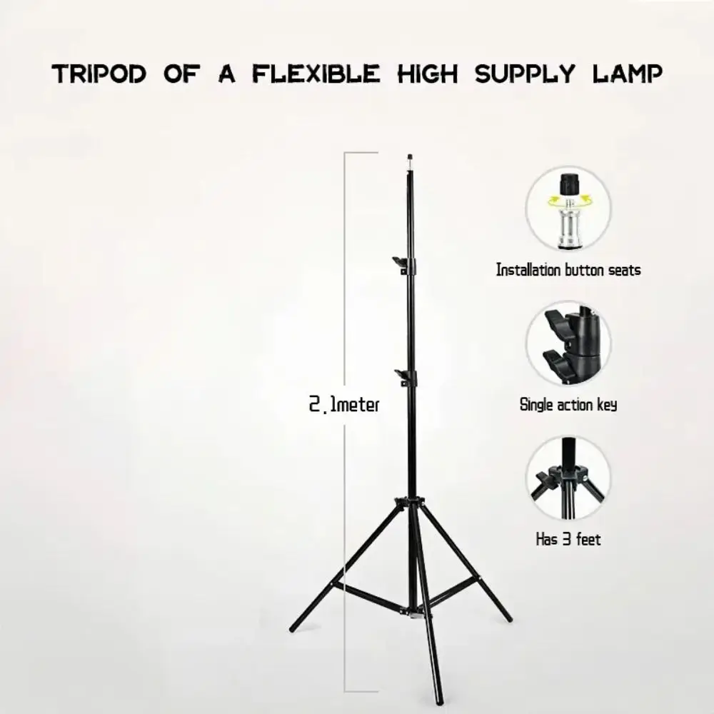 Luce di riempimento in plastica per telefono cellulare Luce dimmerabile ricaricabile Lampada quadrata a 4 colori Luce per streaming live sopraelevata regolabile