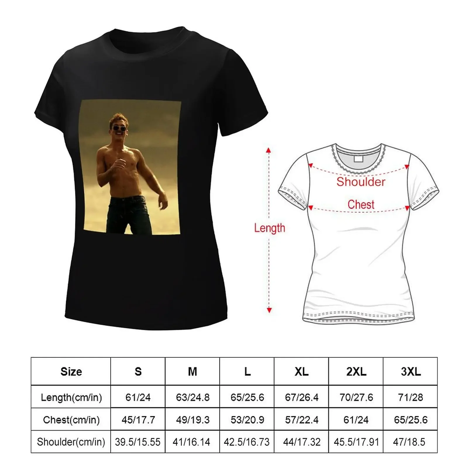 Miles Teller T-shirt animal print shirt for girls tops workout shirts for Women