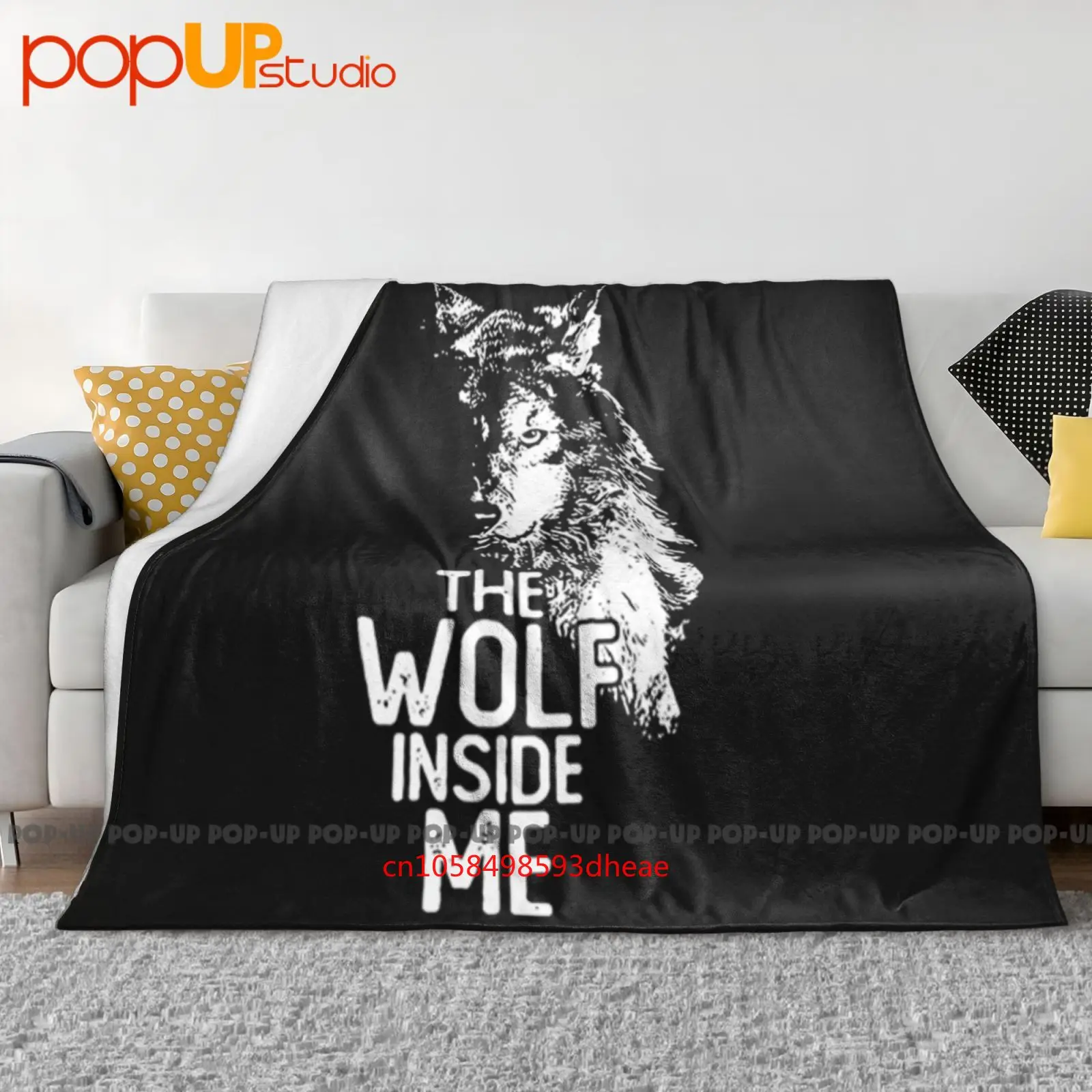 The Wolf Inside Me Ultra-Soft Blanket Quilt Winter Sofa Cover Bed Covers