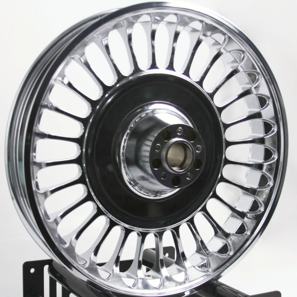 

Professional 21 Inch Chrome Black Forged Motorcycle Wheel For Harley Davidson Softail for Boy FLSTF / FLFBS