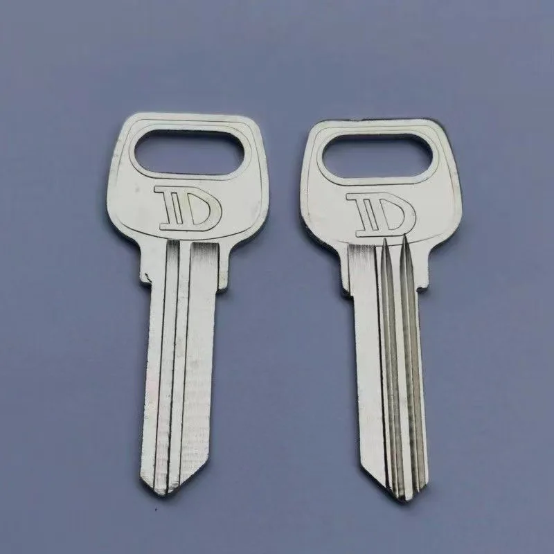2PC  The Key Blank for The Aisle Lock Is Made of Raw Material for The Fire Door Key, Such As The Pizi Pipe Well Lock