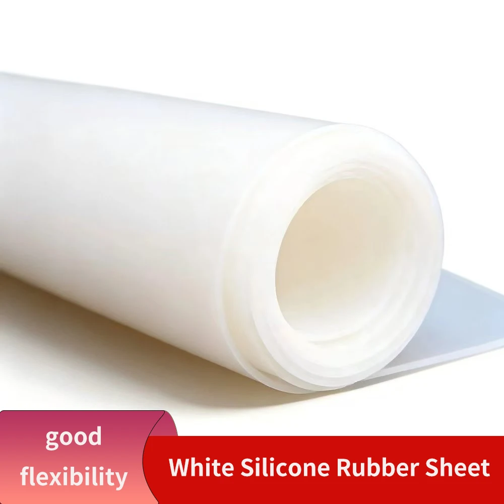 1Pcs Translucent Silicone Rubber Sheet High Temp Resistance Food Grade Silica Gel Plate high and low temperature resistance