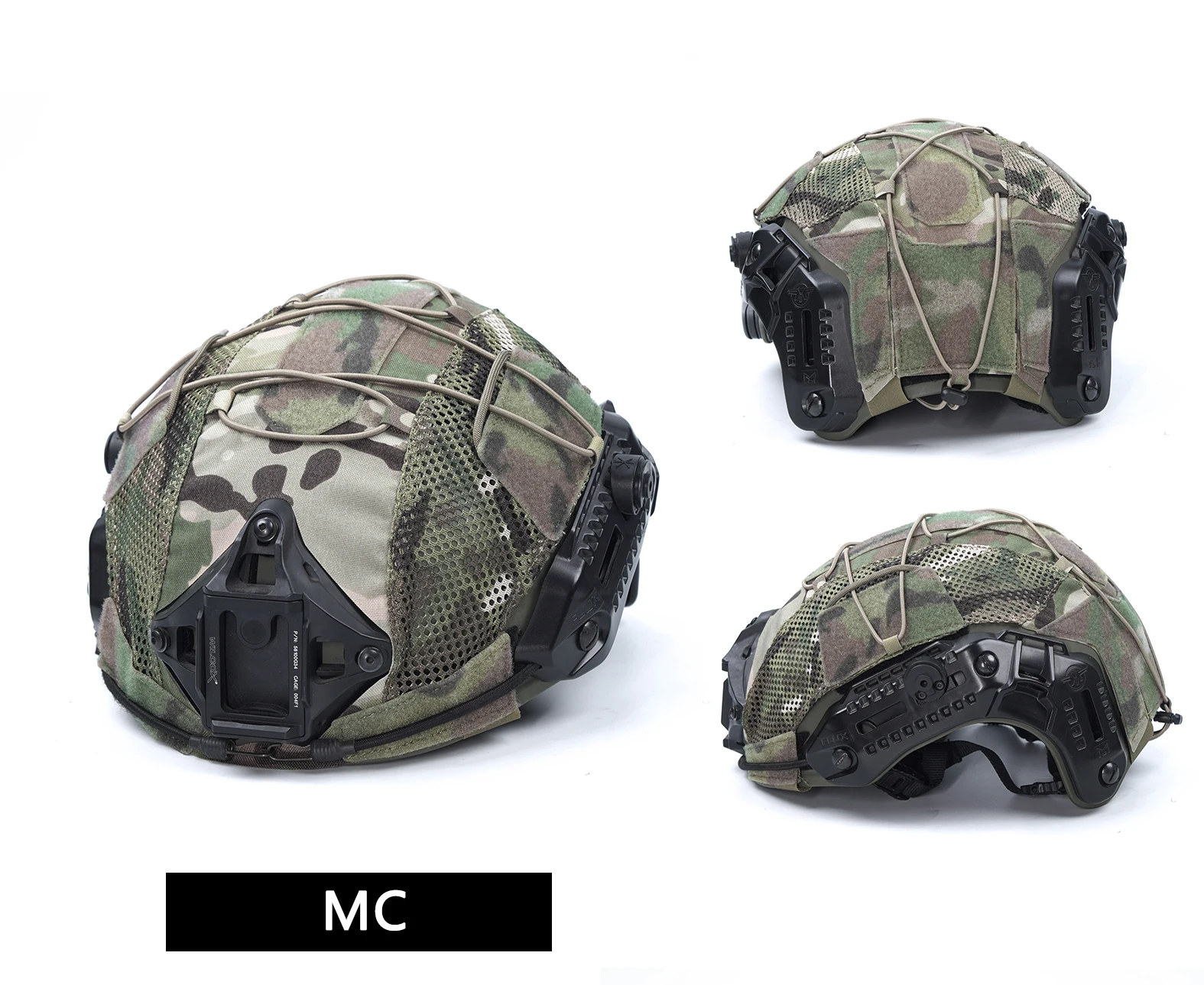 Imagem -02 - Dmgear Mtek-capa Capacete Malha Tactical Engrenagem Protetora Airsoft Caça Acessório ao ar Livre