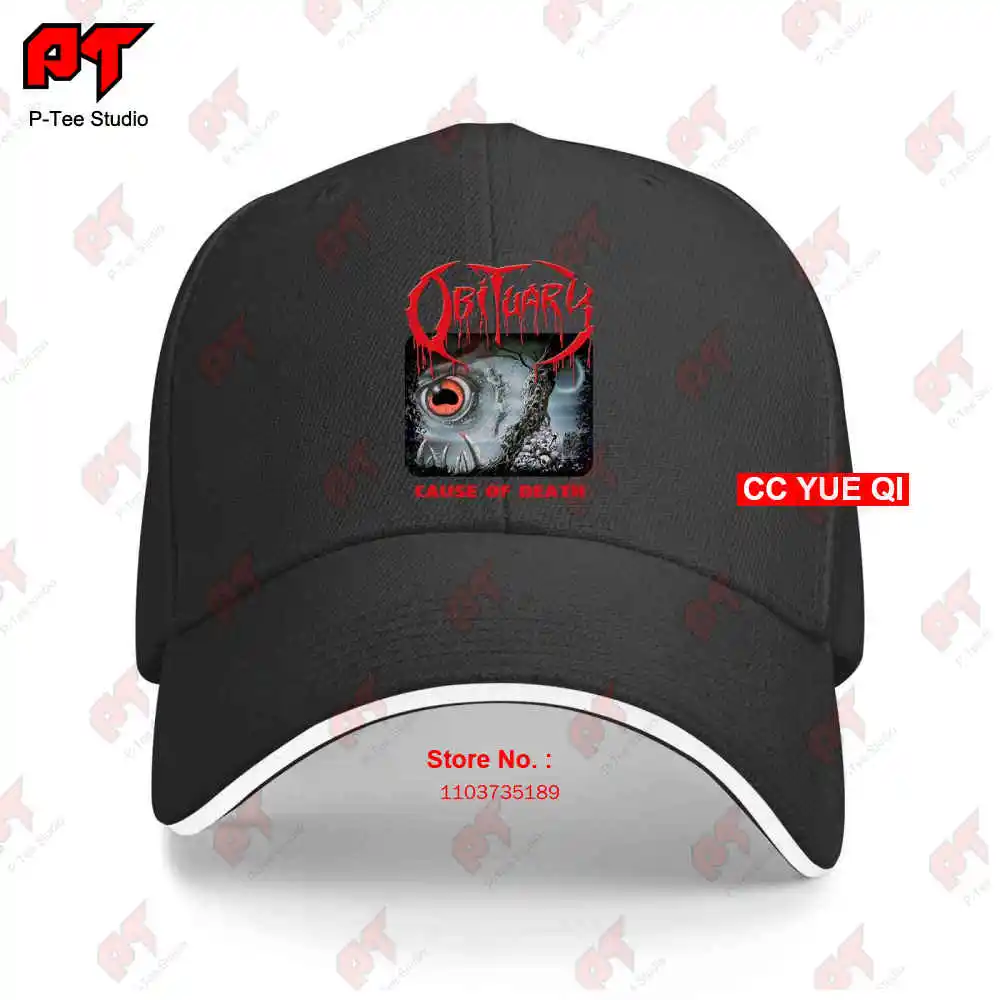 Obituary Cause Of Death Florida Death Metal Size Gre Baseball Caps Truck Cap 982T