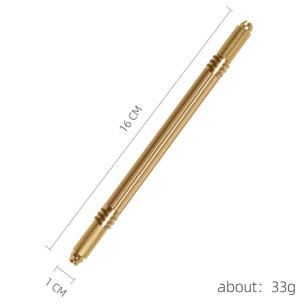 Double head tattoo pen  microblading eyebrow pen metal microblading pen eyebrow pen  permanent makeup machine tattoo pen