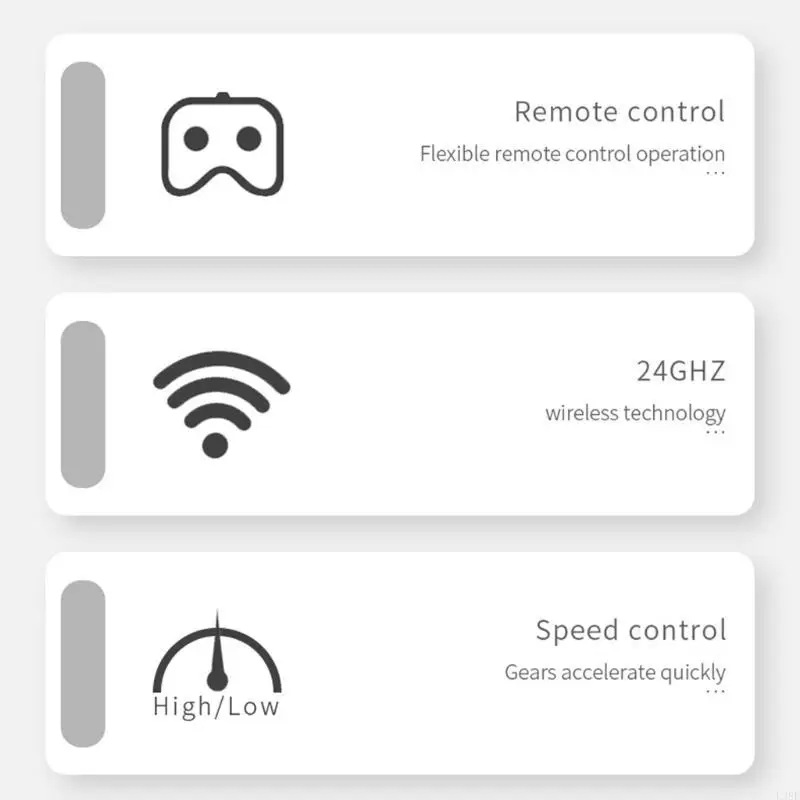 L38E Blue Whale -vormig bootmodel onder waterbootnieuwheid voertuig afstandsbediening boot met flexibele swing