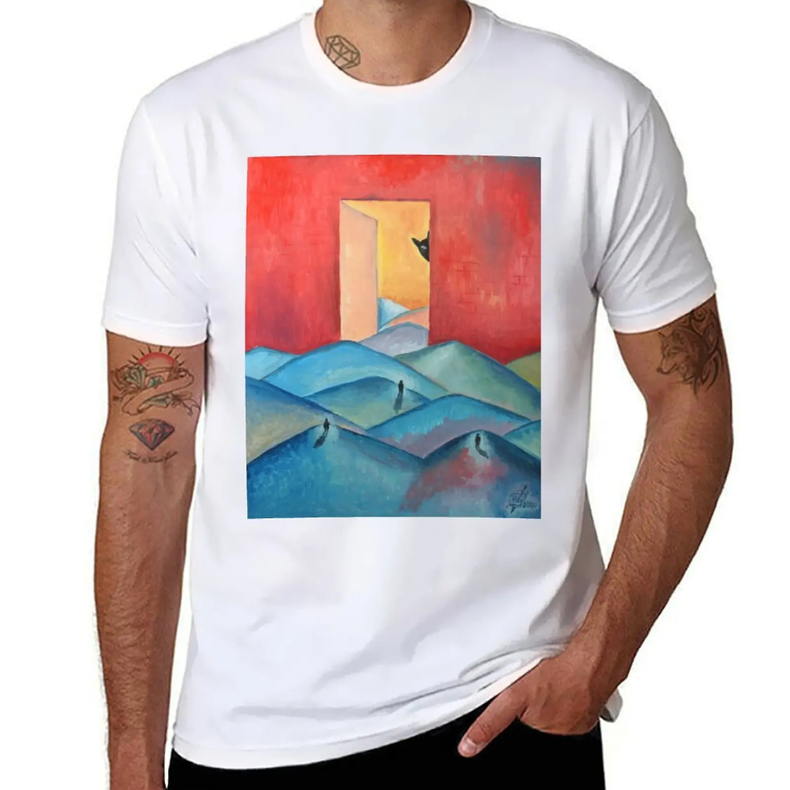 

Oil Painting - "Stalker" Poster 2000 T-Shirt t shirts for man graphic funny t shirt for man T-Shirt