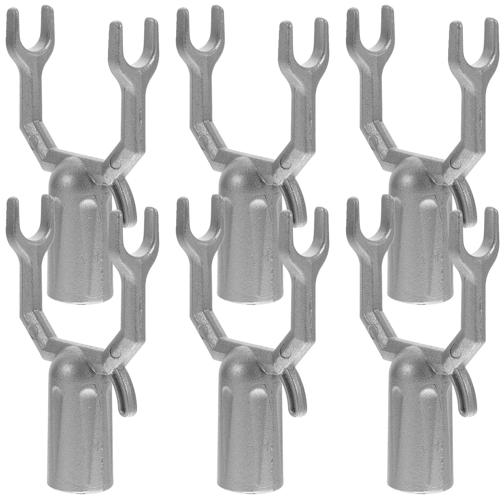 

6 Pcs Branch Plug Plant Support Clips Tree Topper Holder Stabilizer Supports for Leaning Fruit Crutch Brace Stake Kit