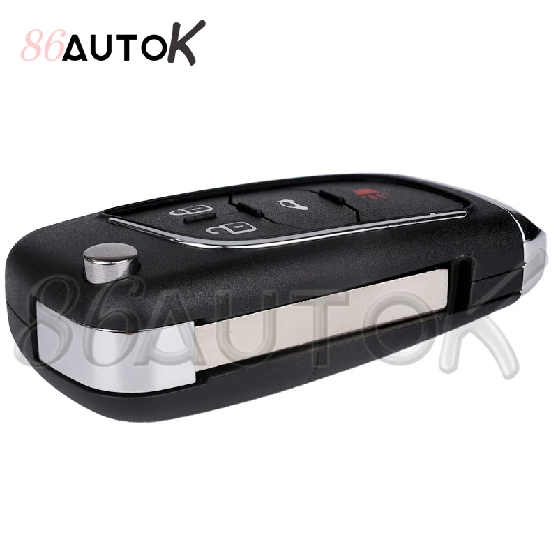 Модифицированный автомобильный складной пульт дистанционного ключа для Buick для Chevrolet Camaro Cruze Epica Lova для Opel Vauxhall Astra Mokka Insignia