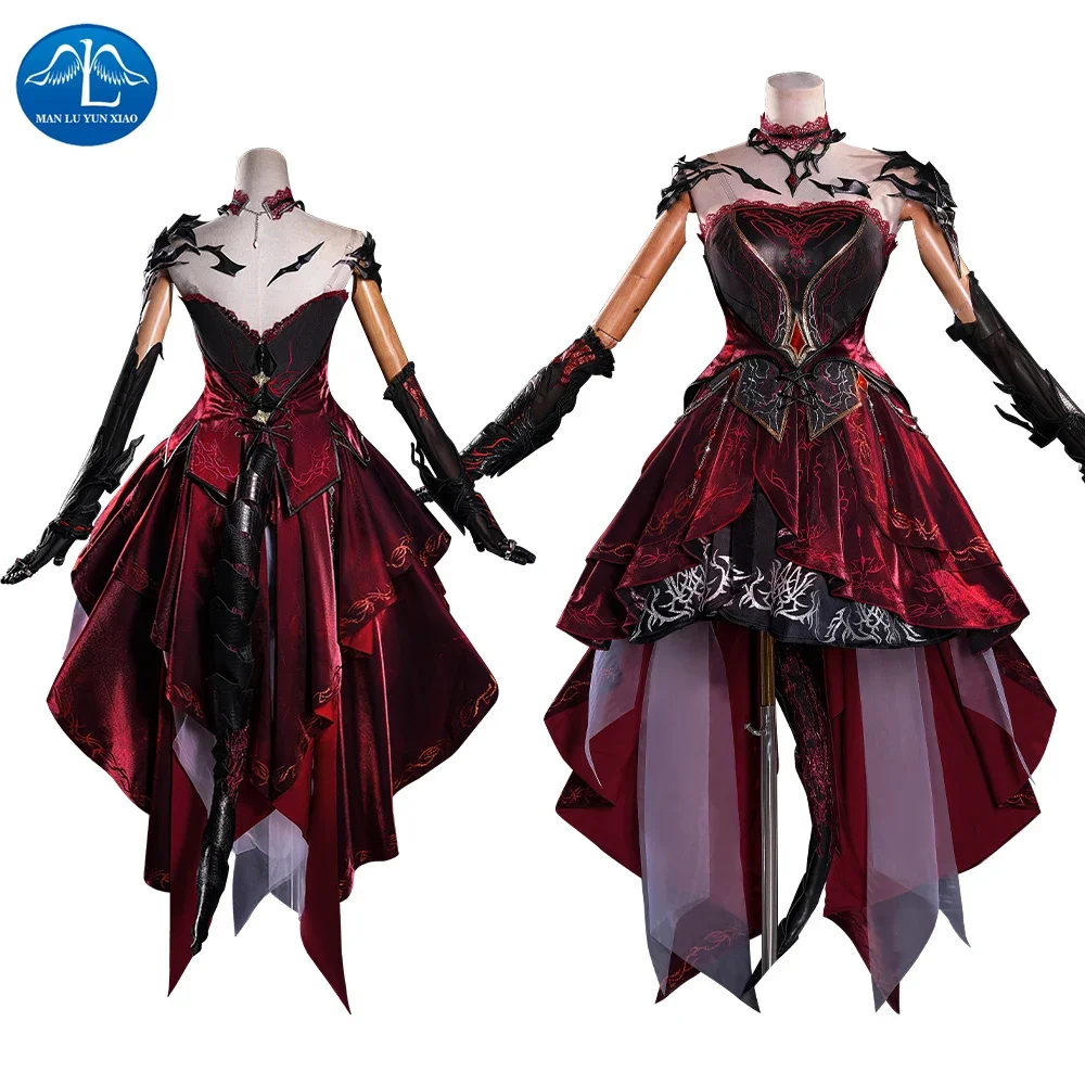 

Love and Deepspace Sylus Abysm Deep Sovereign Master Heroine Cosplay Costume Uniform Headwear Women Aldult Outfits Role Play