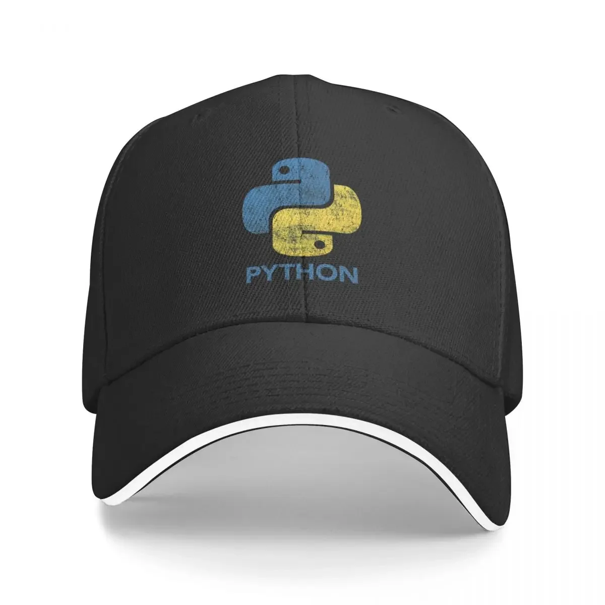 

Retro Python Programmer Baseball Cap Unique hats Streetwear Hat Beach Beach Boy Women's