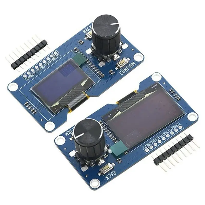 A97I-EC11 Encoder OLED Combo Board 1.3Inch Menu Navigation OLED Module Maker Education OLED Kit For Arduino STM32 DIY Project