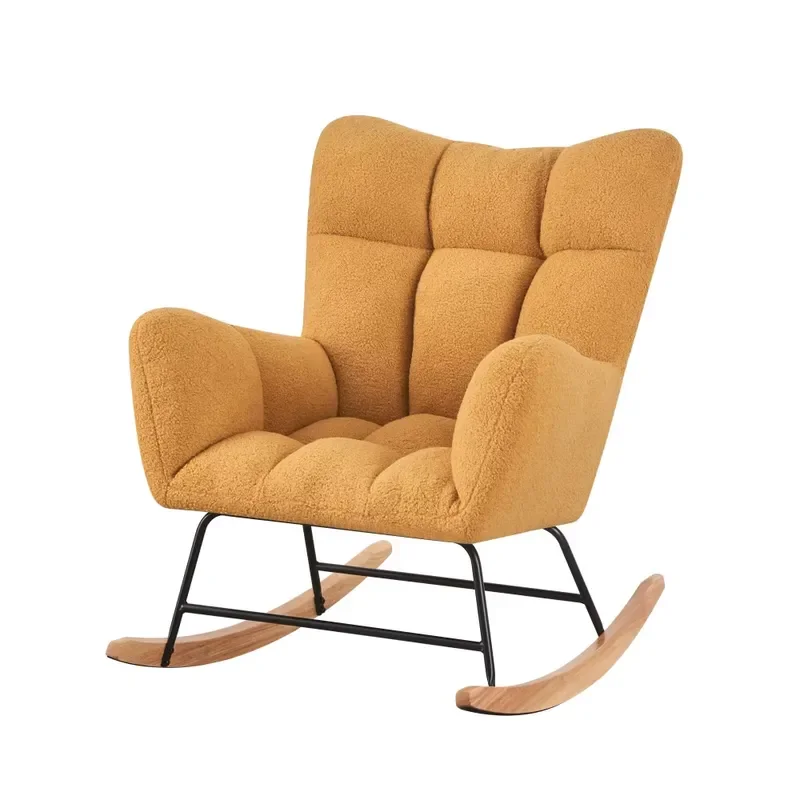 Luxury Upholstered Living Room Armchair Comfortable Lounge Chair for Home Decor Direct Factory Supply High Quality Seating