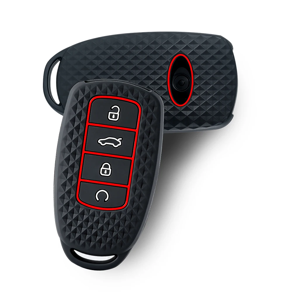 Silicone Car Key Case Cover For Chery Tigo 7 8 Pro Max Omoda C5 Tigo 7 8 Plus Arrizo 5 Plus Protect Shell Interior Accessories