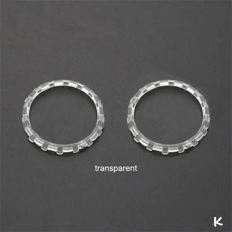 TingDong=Plastic Replacement Accessories Accent Rings for for PS5 Controller