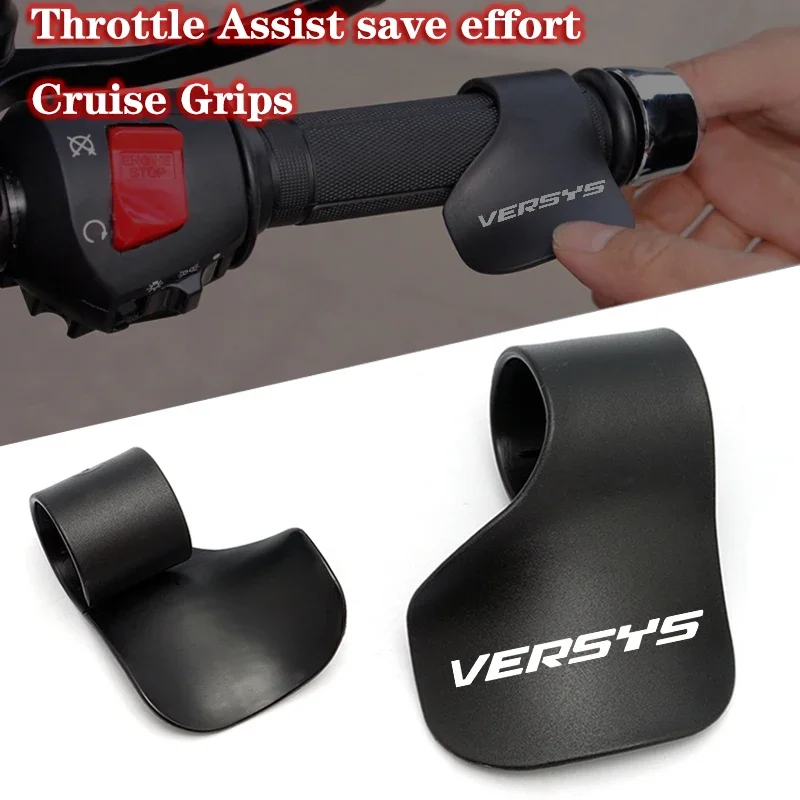 For Kawasaki VERSYS 650 1000 X300 Motorcycle Accelerator Booster Handle Control Grip Throttle Assistant Clip Labor Saver