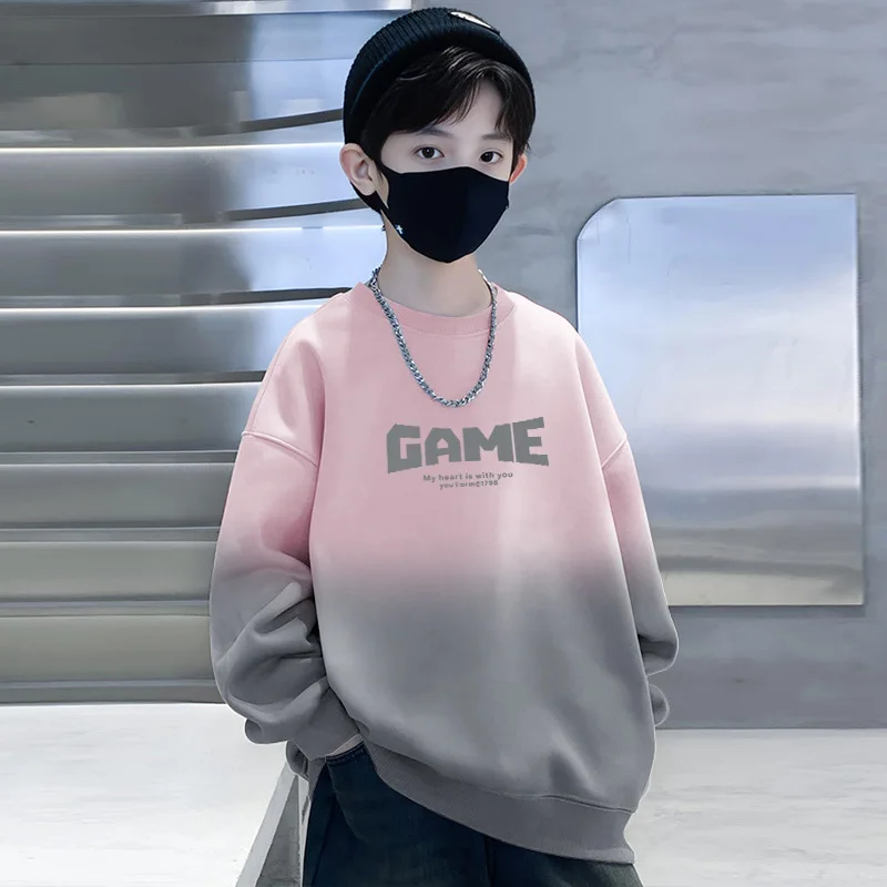 ملابس الخريف والشتاء للأطفال ملابس الأولاد نسخة رقيقة ملابس منزلية ملابس أطفال للطلاب ملابس شتوية للأطفال #3