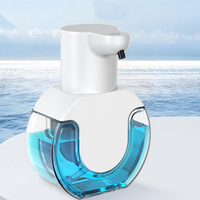Soap Dispenser Wall Mountable Induction Hand Washer Auto Touchless Infrared Sensor Rechargable Eco-friendly for Kitchen Bathroom