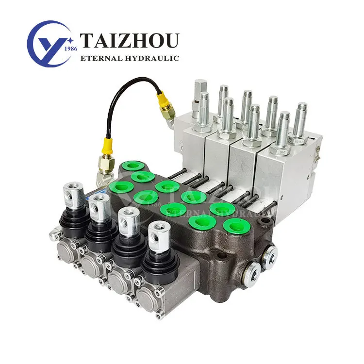 The Threaded Link of DCV60 Dual-control Operated Multi-way Valve Shall