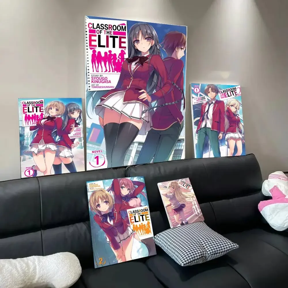 Anime C-Classroom Of The Elite Poster Wall Art Poster Print Decorative Artwork for Bedroom Living Room Office Home Decoration